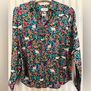 J.Crew Collection Silk Shirt